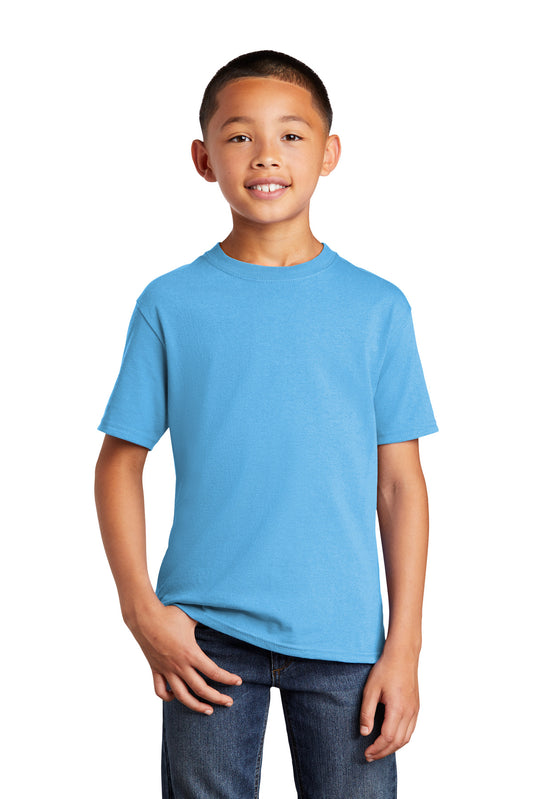 Port & Company® Youth Core Cotton DTG Tee PC54YDTG