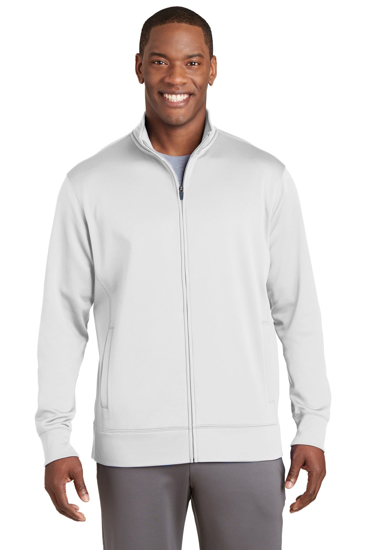 Sport-Tek® Sport-Wick® Fleece Full-Zip Jacket.  ST241