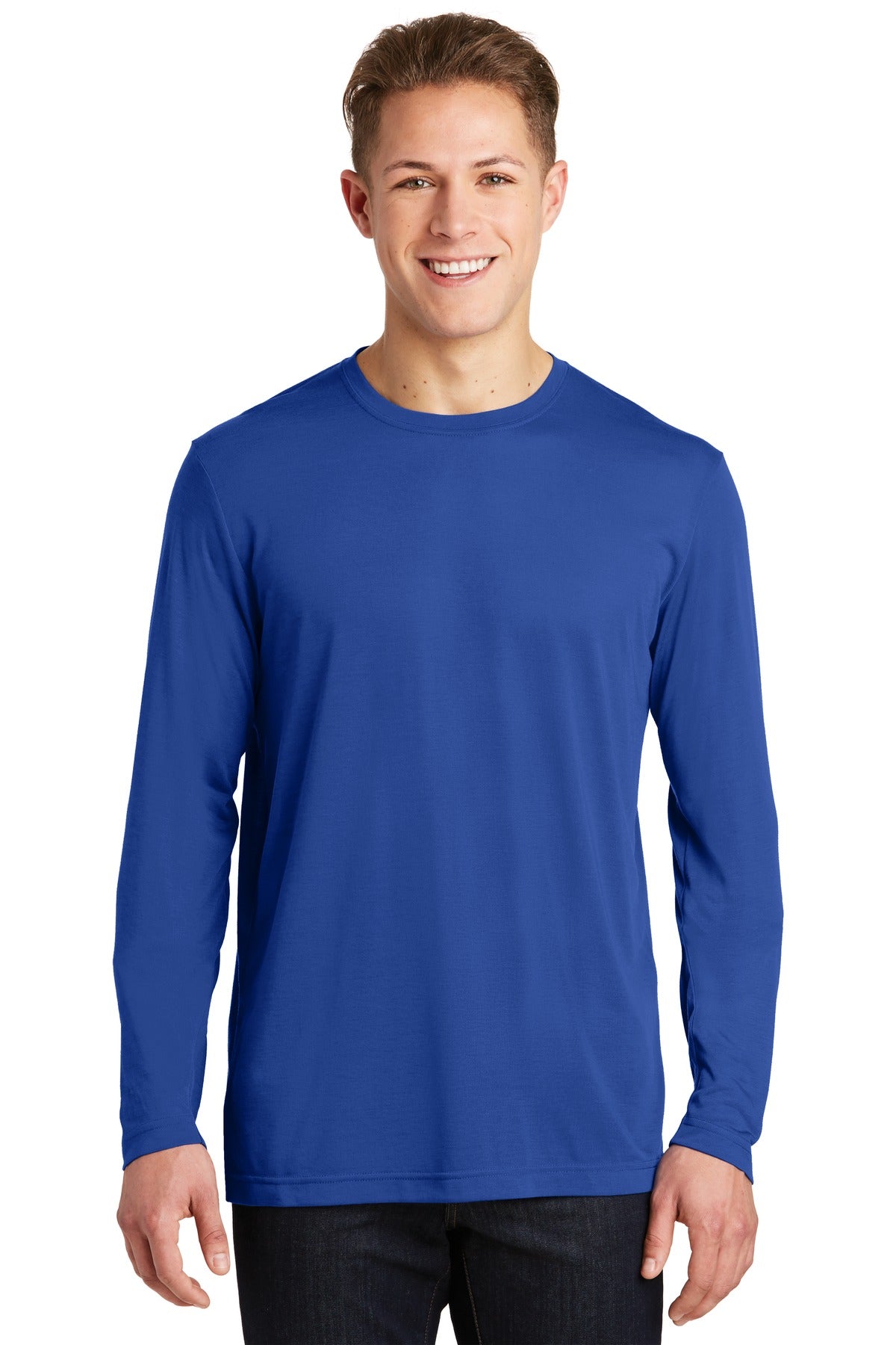 Sport-Tek® Long Sleeve PosiCharge® Competitor™ Cotton Touch™ Tee. ST450LS