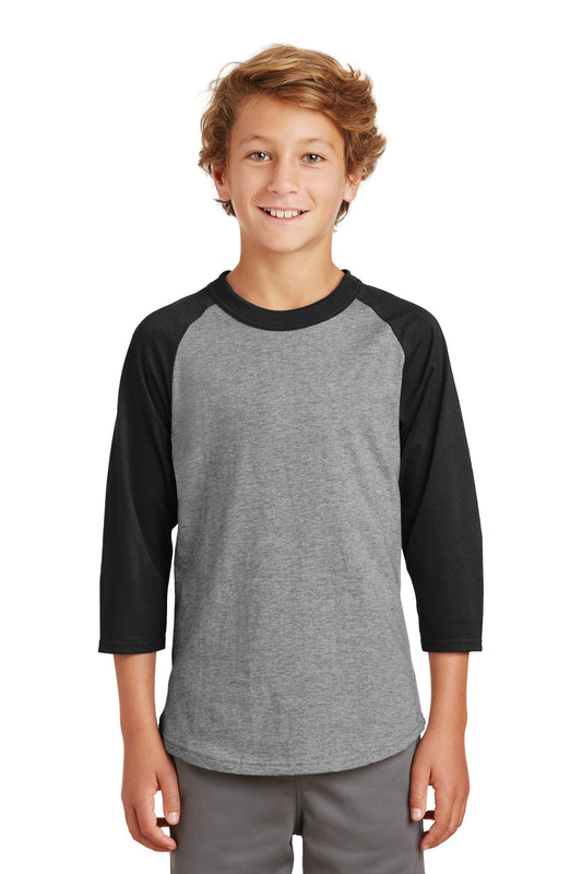 Sport-Tek® Youth Colorblock Raglan Jersey.  YT200